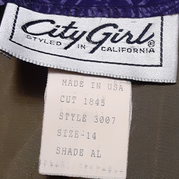 90's retro 2 piece skirt set - Picture 4 of 4